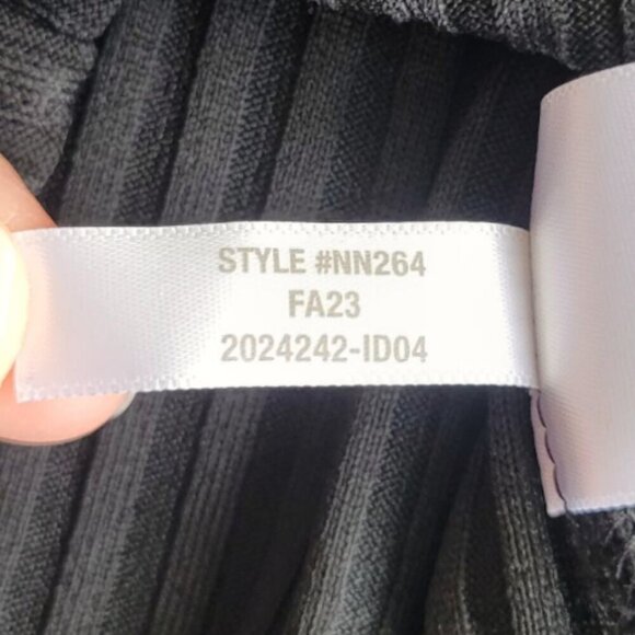 Madewell sleeveless black ribbed crewneck tank XS NWT - Picture 15 of 16